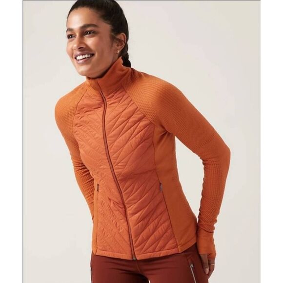 Athleta Flurry Force SOLD OUT Running Training Track Workout Light Jacket Sz XXS - Picture 1 of 9